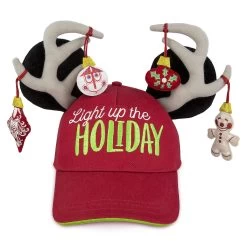 Disney Hat - Baseball Cap - Light Up The Holiday - Reindeer