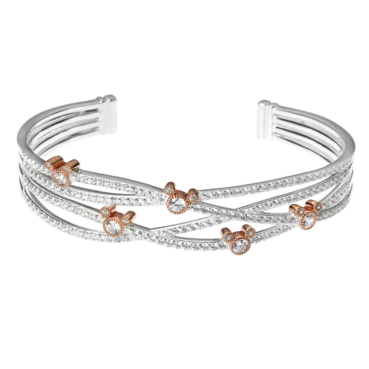 Disney Rebecca Hook Bracelet - Mickey Mouse Crisscross