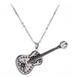Disney Arribas Necklace - Pixar - Coco Guitar