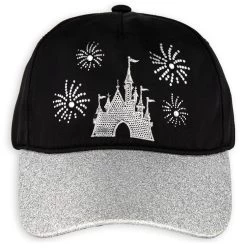 Disney Hat - Baseball Cap - Cinderella Castle With Fireworks