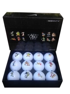Disney Golf Ball Set - Nike Golf - Mickey Mouse And Friends - Set Of 12