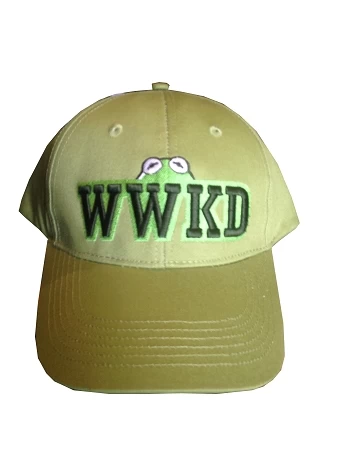 Disney Hat - Baseball Cap - WWKD - What Would Kermit Do?