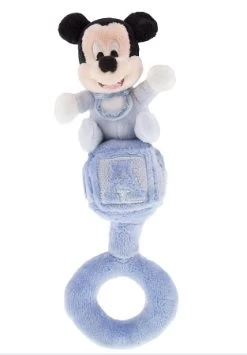 Disney Plush - Baby Mickey Mouse Plush Rattle
