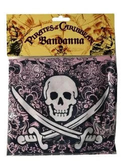 Disney Bandana - Pirates Of The Caribbean - Pink