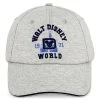 Disney Hat - Baseball Cap - Walt Disney World 1971 Jersey - Gray