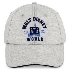 Disney Hat - Baseball Cap - Walt Disney World 1971 Jersey - Gray