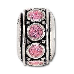 Disney Chamilia Charm - Sterling Silver October Birthstone