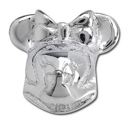 Disney Chamilia Charm - Sterling Silver Minnie Mouse Head
