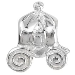 Disney Chamilia Charm - Sterling Silver Pumpkin Coach