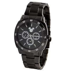 Disney Wrist Watch - Mickey Mouse Chronograph - Gun Metal