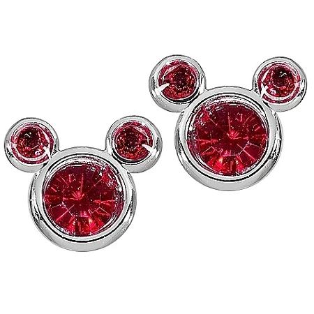 Disney Earrings - Birthstone - Mickey Mouse - Select Month