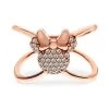 Disney Rebecca Hook Ring - Minnie Mouse X Ring - Rose Gold