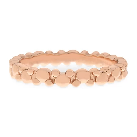 Disney Rebecca Hook Ring - Mickey Interlocking Icons - Rose Gold