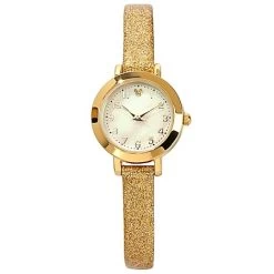 Disney Wrist Watch - Mickey Mouse Sparkling Gold Icon For Women