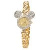 Disney Wrist Watch - Mickey Mouse Pavé Crystal Bezel For Women