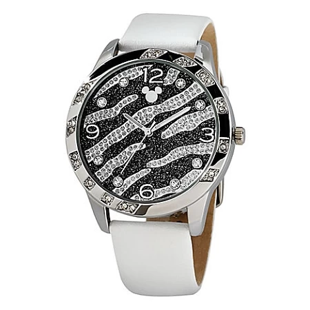 Disney Wrist Watch - Mickey Mouse Zebra Stripe