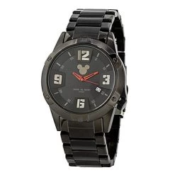 Disney Wrist Watch - Mickey Mouse Icon - Black