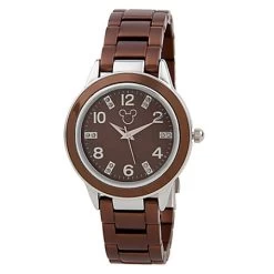 Disney Wrist Watch - Mickey Mouse Icon - Brown