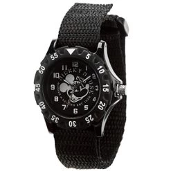 Disney Wrist Watch For Men - Mickey Mouse Sport Watch - Black