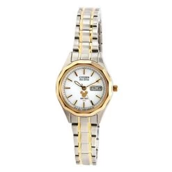 Disney Wrist Watch For Women - Citizen Mickey Eco-Drive - Duo Tone