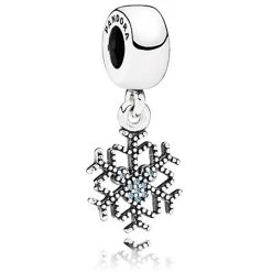 Disney Pandora Charm - Mickey's Sparkling Snowflake