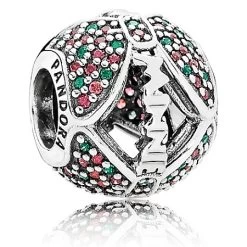 Disney Pandora Charm - Minnie Mouse Holiday Bow