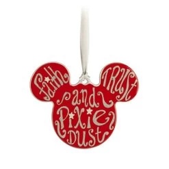 Disney Disc Ornament - Mickey Mouse - Faith Trust Pixie Dust