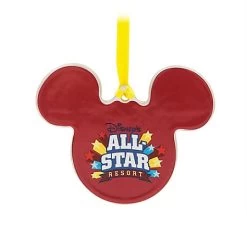 Disney Disc Ornament - Mickey Mouse - All-Star Resort