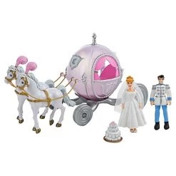 Disney Figurine Set - Cinderella Deluxe Wedding Playset
