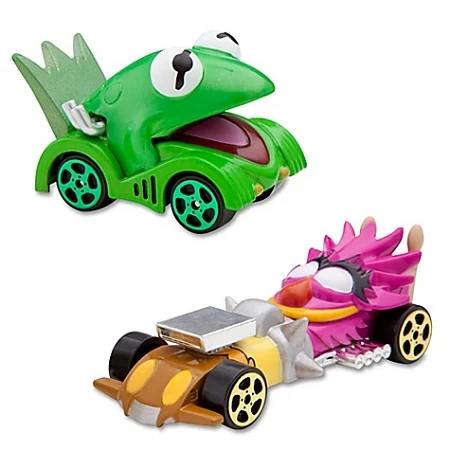 Disney Racers Set - The Muppets Kermit And Animal