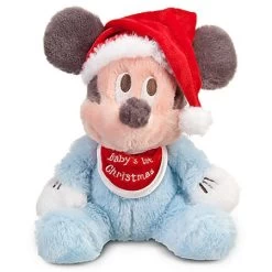 Disney Christmas Plush - Mickey Mouse - Baby's First Christmas