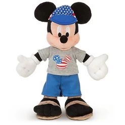 Disney Plush - American Adventure - Mickey Mouse Plush Toy -- 10'' H