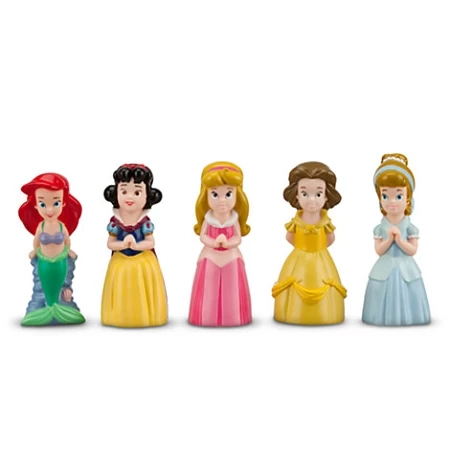 Disney Play Set - Princess Squeeze Toy Set - 5 Princesses