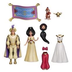 Disney Figurine Fashion Set - Jasmine - Deluxe Play Set