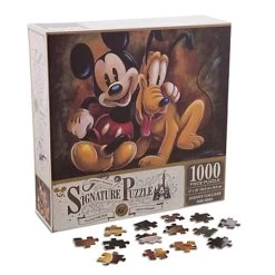 Disney Signature Puzzle - Mickey Mouse And Pluto