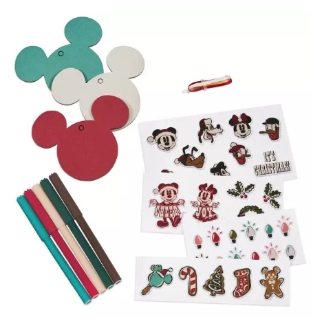 Disney Ornament Set - Mickey And Friends - You Decorate