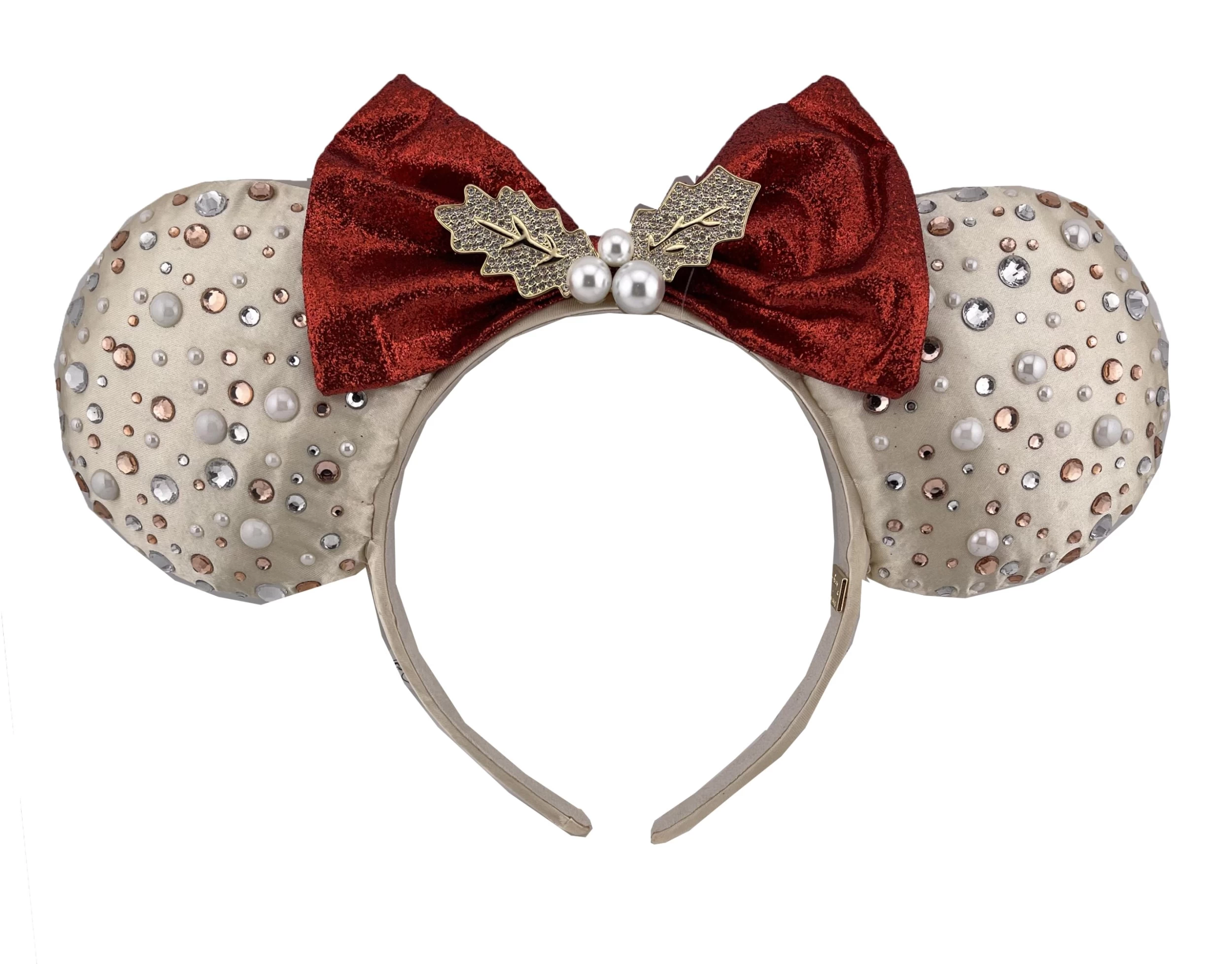 Disney Ears Headband - Minnie Mouse - Holiday BaubleBar