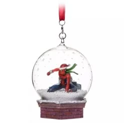 Disney Snowglobe Ornament - Spider-Man