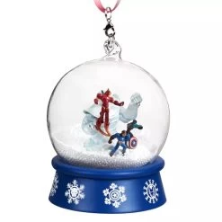 Disney Snowglobe Ornament - Marvel's Avengers