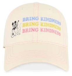 Disney Hat - Baseball Cap - Mickey & Pluto - Bring Kindness