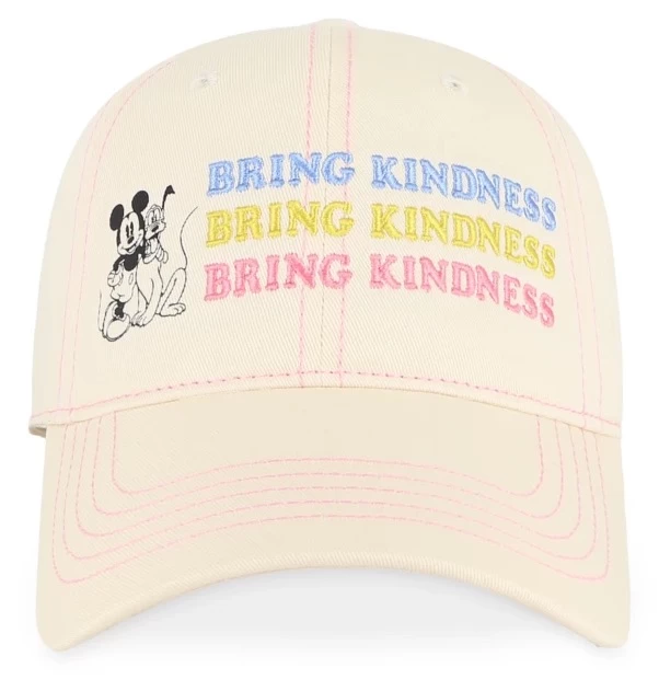 Disney Hat - Baseball Cap - Mickey & Pluto - Bring Kindness