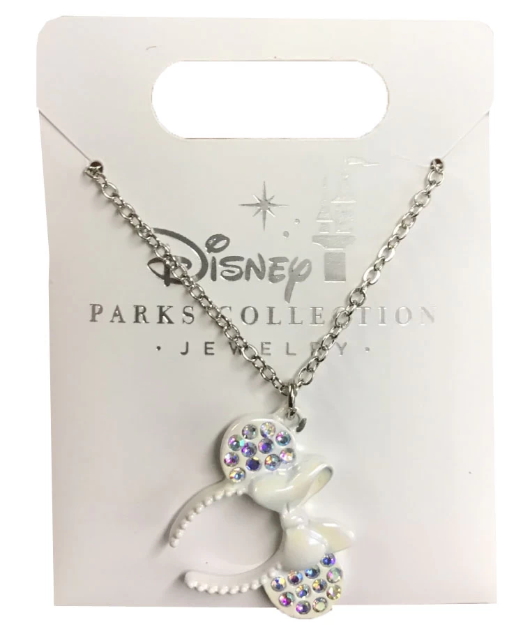 Disney Necklace - Minnie Mouse Ear Headband - Magic Mirror Metallic