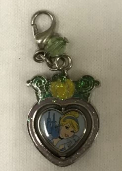 Disney Dangle Charm - Charmed In The Park - Cinderella Heart