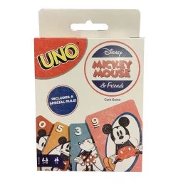 Disney Theme Park Game - Uno - Mickey Mouse And Friends