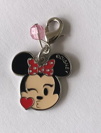 Disney Dangle Charm - Charmed In The Park - Minnie Mouse Kiss
