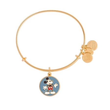 Disney Alex And Ani Bracelet - Mickey Mouse Heart Shorts - Gold