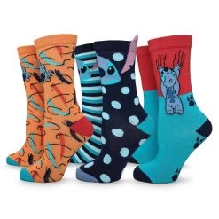 Disney Sock Set For Kids - Stitch - 3 Pairs