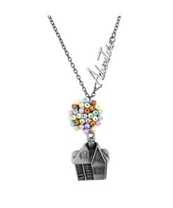 Disney Pixar Necklace - UP - House And Balloons
