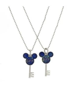 Disney Necklace Set - Mickey BFF Mood Keys - Set Of 2
