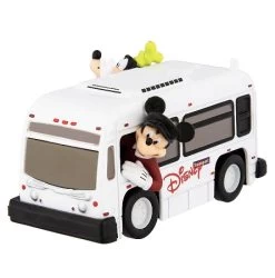Disney Die Cast Vehicle - Disney Parks Bus - Mickey And Goofy